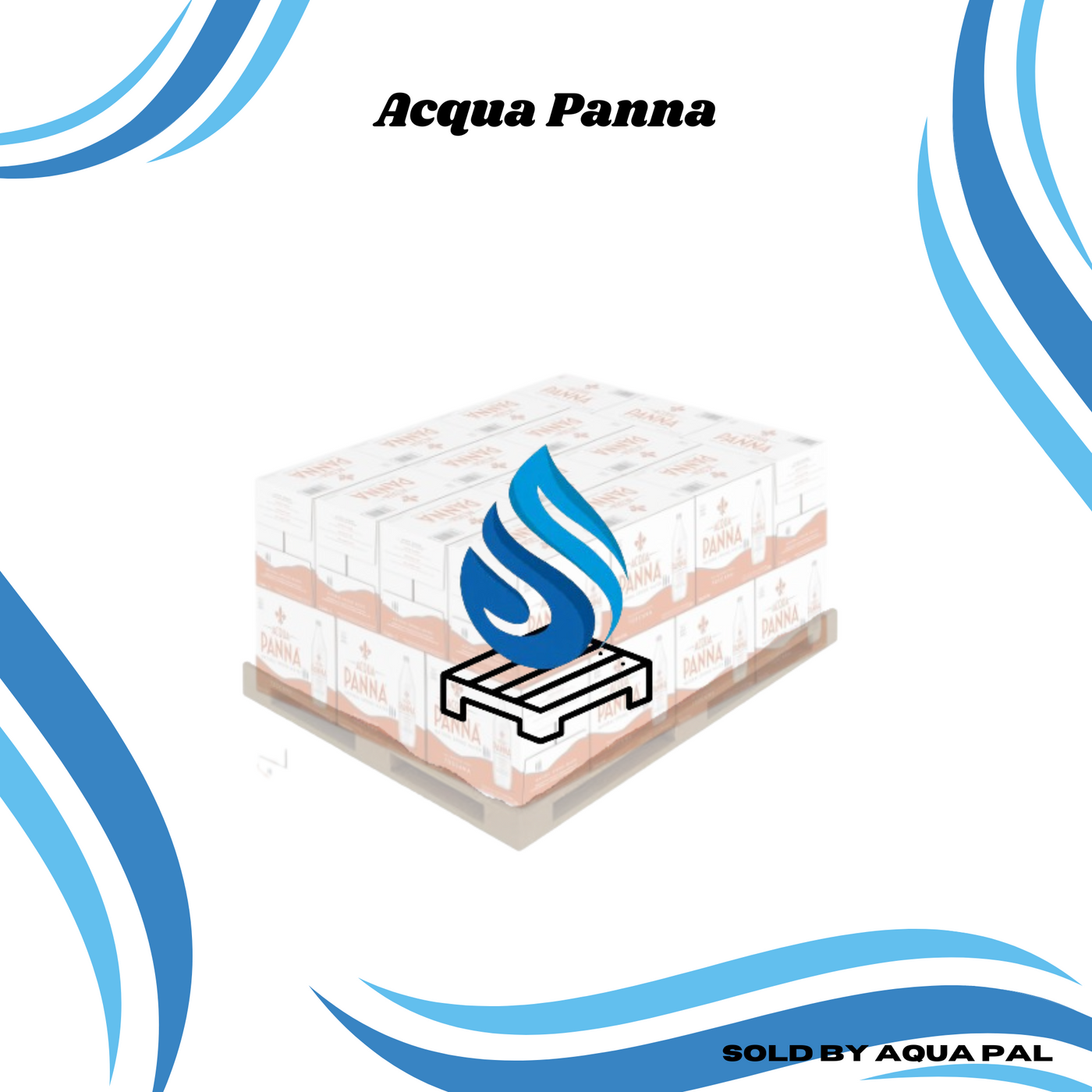 Aqua Panna Natural Spring Water (Half Pallet/36 Cases)