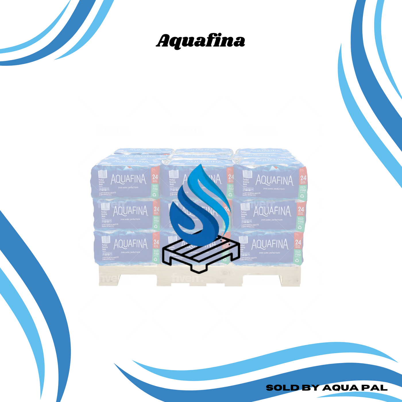 Aquafina Purified Drinking Water (Half Pallet 30 Cases)