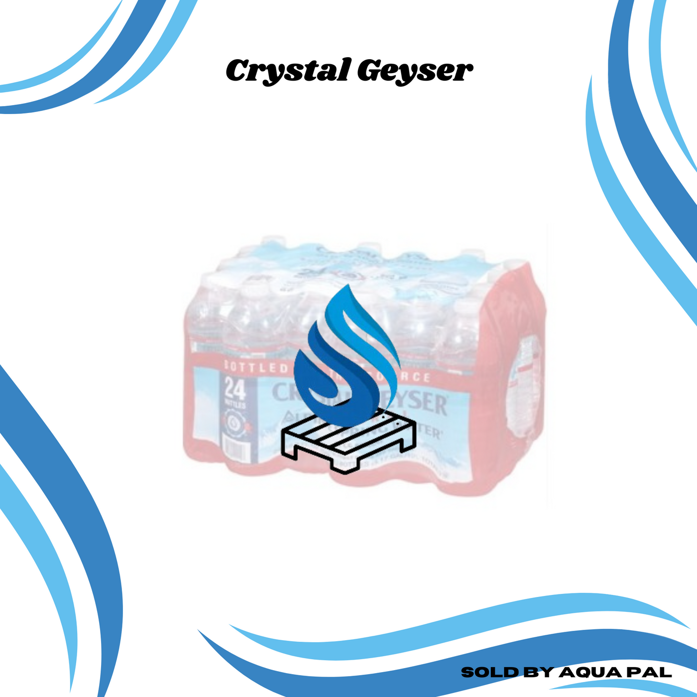 Crystal Geyser Natural Spring Water (Full Pallet)