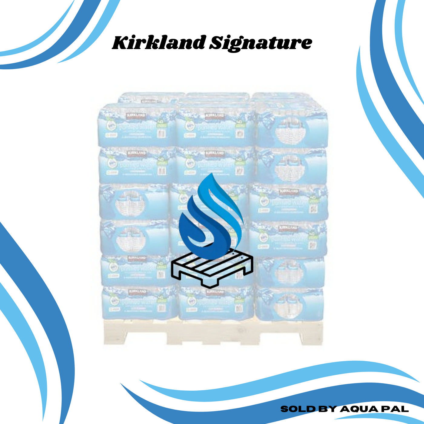 Kirkland Signature Purified Drinking Water (Full Pallet)