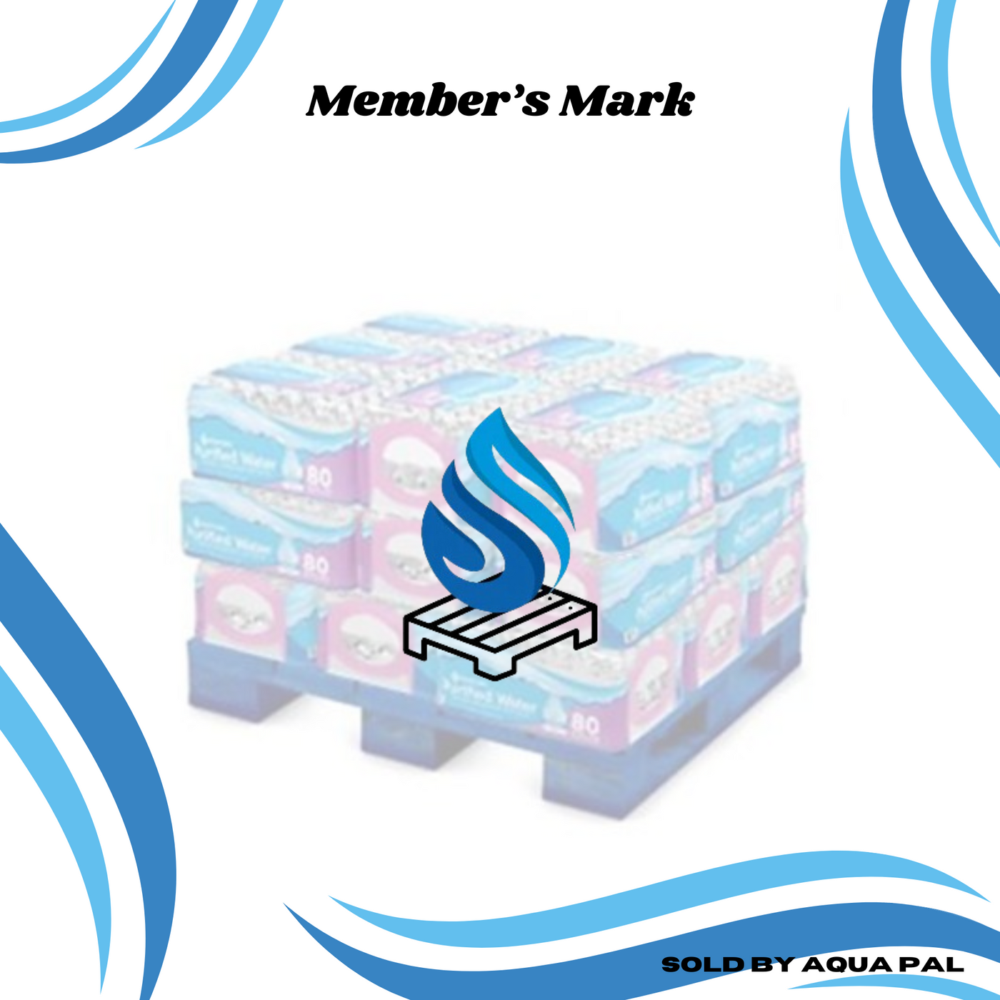 Member's Mark Purified Drinking Water 8oz Small Bottles (Half Pallet)