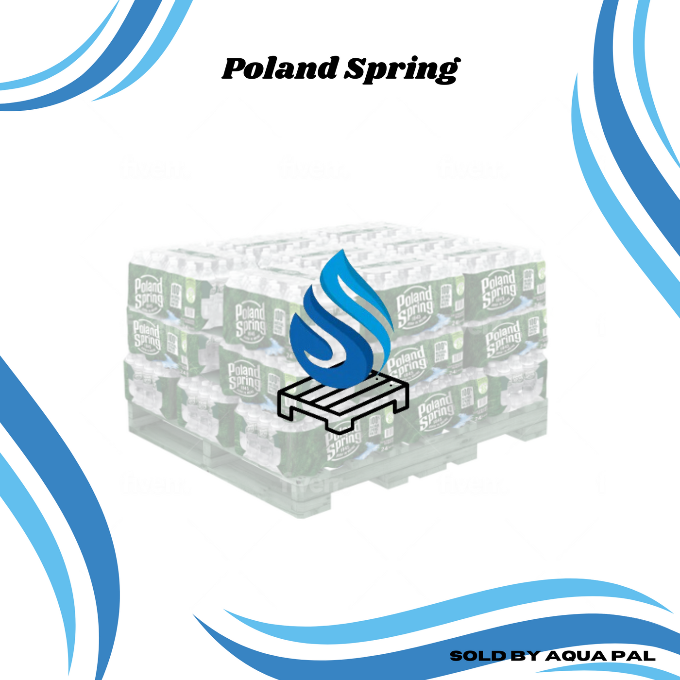 Poland Spring Drinking Water (Half Pallet)